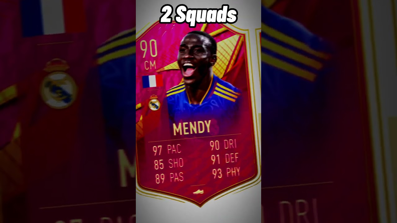 17 Squads for Futties Mendy is a JOKE🙃
