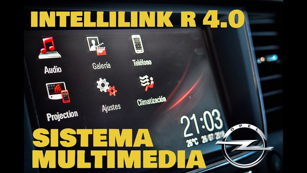 Sistema Multimedia R 4.0 IntelliLink | Opel GranLand X | Español | The ...