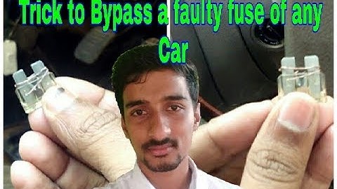 Trick to bypass a faulty fuse of any Car 🚗 and Used it | Easy Process any one can do | Techno Rahul