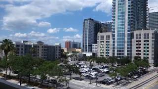 Dover (mod.) Hydraulic Scenic Elevators @ William F. Poe Parking Garage, Tampa, FL, USA.