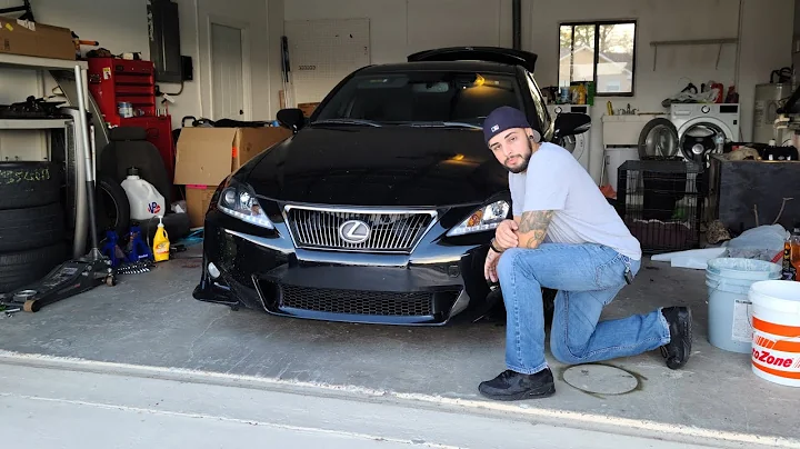 Installing Coilovers On An IS250!