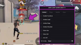 PANEL DRIP CLIENT GRATIS 📲 PARA DAR TODO ROJO SIN SUBIR MIRA 🎯 PANEL PARA ANDROID FREE FIRE