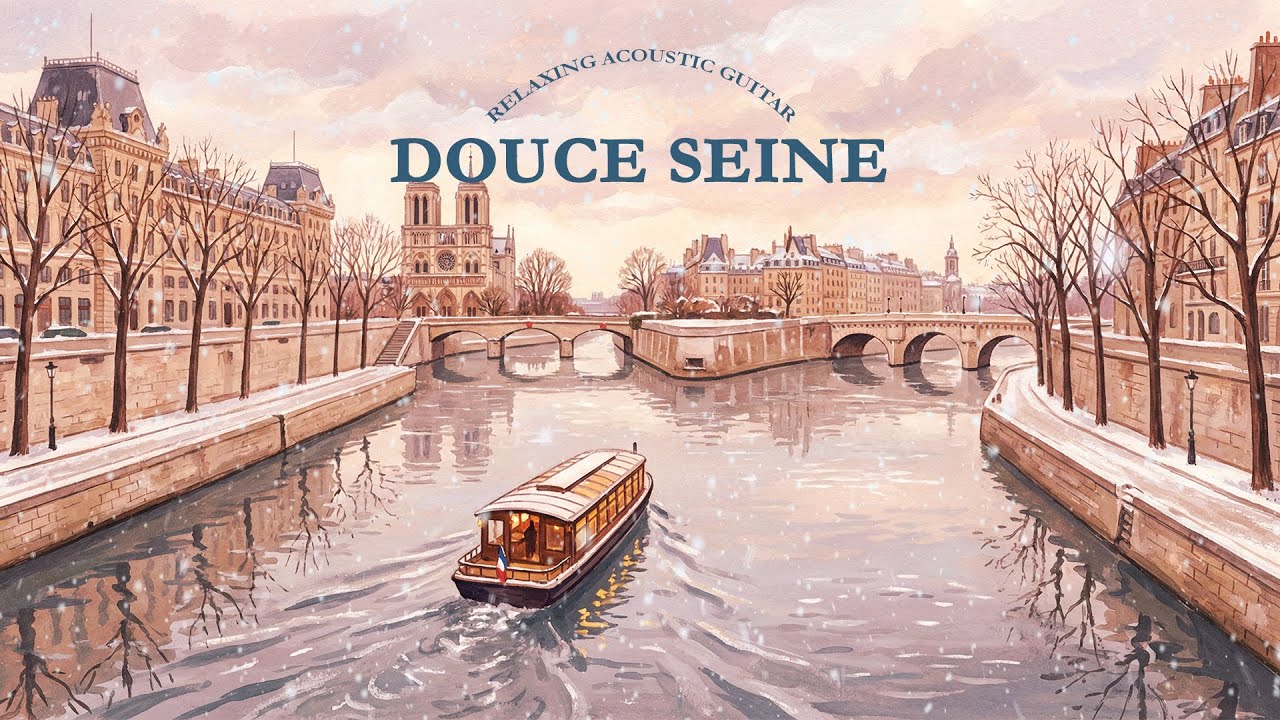 𝐃𝐨𝐮𝐜𝐞 𝐒𝐄𝐈𝐍𝐄 ☕ Relaxing Acoustic Guitar Music — Positive & Peaceful Playlist for Study, Work