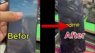 Realme C65 RMX3910 Broken LCD & Touch Fix No! Need Cpu Reball