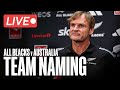 LIVE 🔴 Razor reveals selections for second Wallabies Test | Press Conference (Wellington)