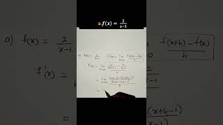 Differentiation from the first principles| Differential Calculus| Grade 12 CAPS maths