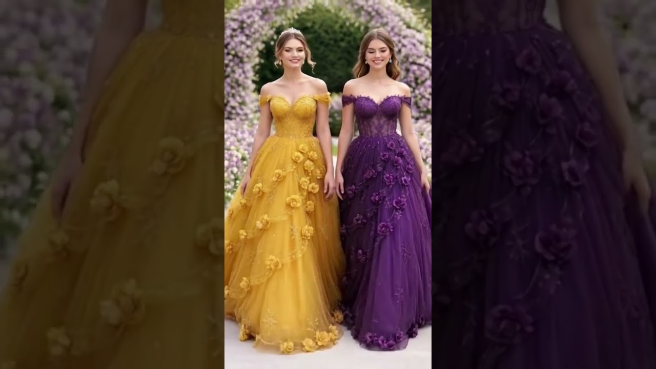 Collection of Colorful Wedding Dresses for Brides