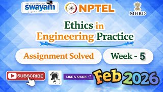 Ethics in Engineering Practice Week 5 Assignment Answer#NPTELASSIGNMENTS#Ethics EngineeringPractice