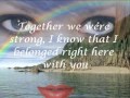 Through The Years - Kenny Rogers &quot; fhe619 &quot;( with lyrics )