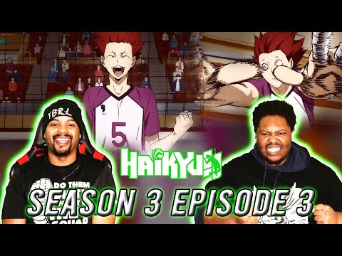 Ridder Enters Volleyball! Haikyuu Season 3 Episode 3 Reaction