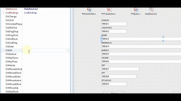 MANEIRAS DE CADASTRAR  VÍDEO 1   FDQUERY COMANDOS FDTABLE - DELPHI 10.3