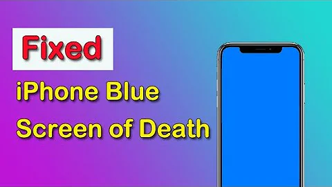 iPhone Blue Screen of Death-- Here are the Fixes!