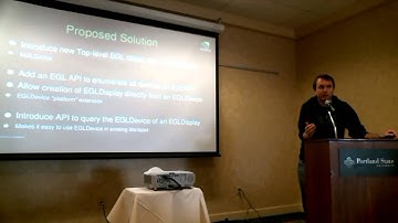 XDC2013: James Jones - EGL devices