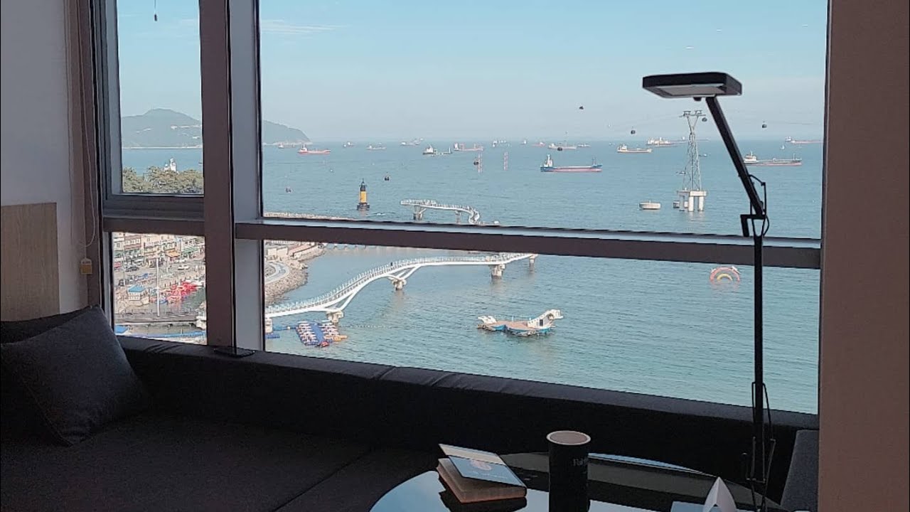 부산 오션뷰 호텔 🏨 #페어필드바이메리어트부산송도비치