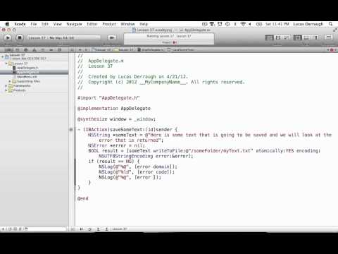 Cocoa Programming L37