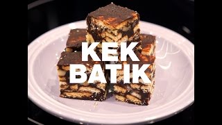 How To Make Kek Batik