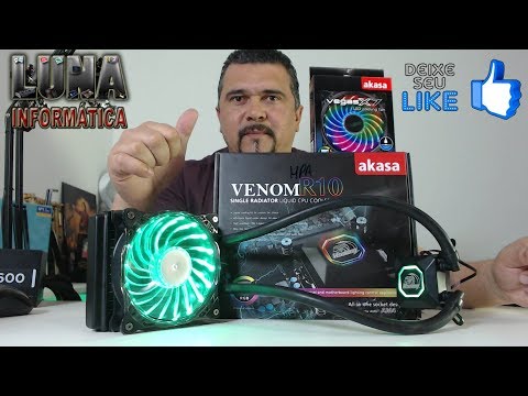 Unboxing WaterCooler Akasa venom-R10