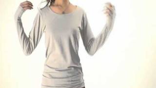 スマートヒート　クルーネックTシャツ  - Hare Ame Kumori -