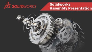 7-8 Assembly Presentation in Drawing - Solidworks Tutorials