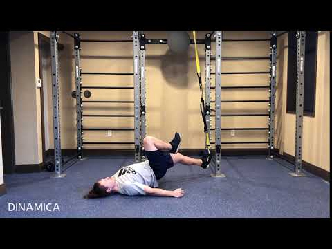 Hamstring Curls   Single Leg TRX