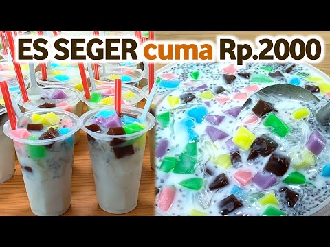 Resep Es Jelly Susu Pelangi
