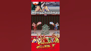 Merry Christmas 『ストリートファイターII -The World Warrior-』『ストII』春麗  #christmas  #sfc  #ストリートファイター ＃ショート