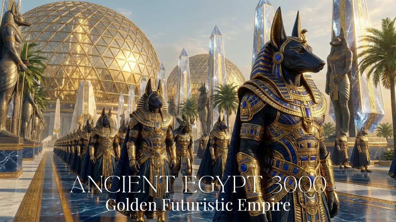 Ancient Egypt 3000 | Rise of the Golden Futuristic Empire