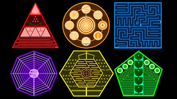 Geometry Race! - The Six Course Marble Race In Algodoo