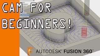 Fusion 360 CAM Tutorial for Beginners! FF102
