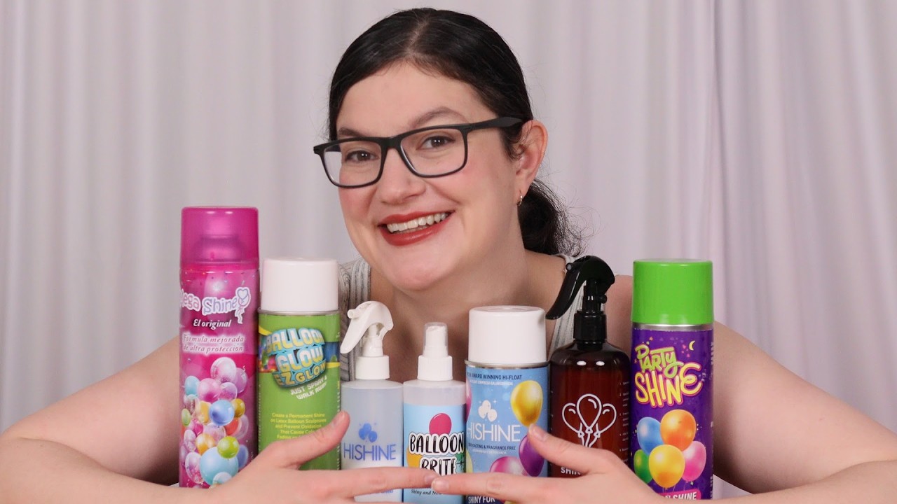 Я попробовала ВСЕ ваши любимые спреи для блеска воздушных шаров