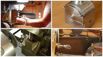 Building a live steam loco - Part 18 - Handrail, smokebox, and a start on the valve gear