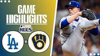 Los Angeles Dodgers vs. Milwaukee Brewers | NLCS Game 1 Highlights (10/11/26)