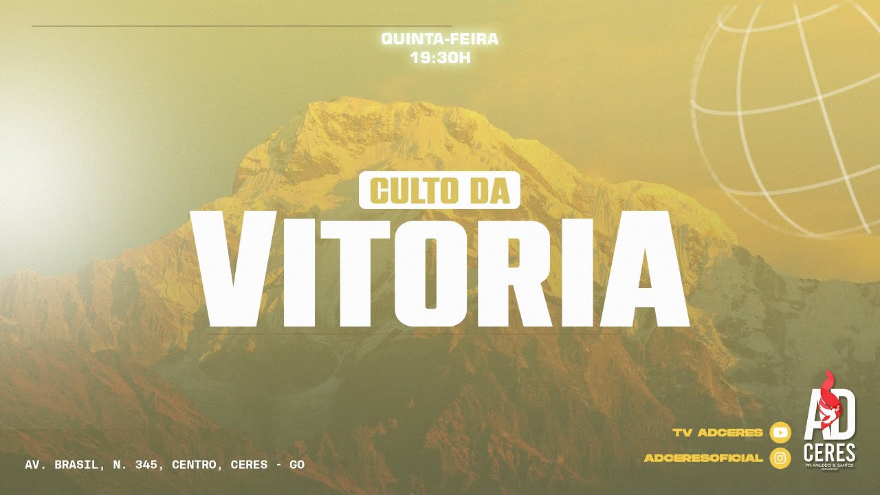 TV AD Ceres - Culto da vitória- 26-02-2026