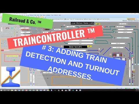 TrainController Gold #3. Adding Occupancy Detection & DCC address to turnouts