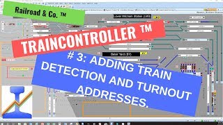 TrainController Gold #3. Adding Occupancy Detection & DCC address to turnouts screenshot 1