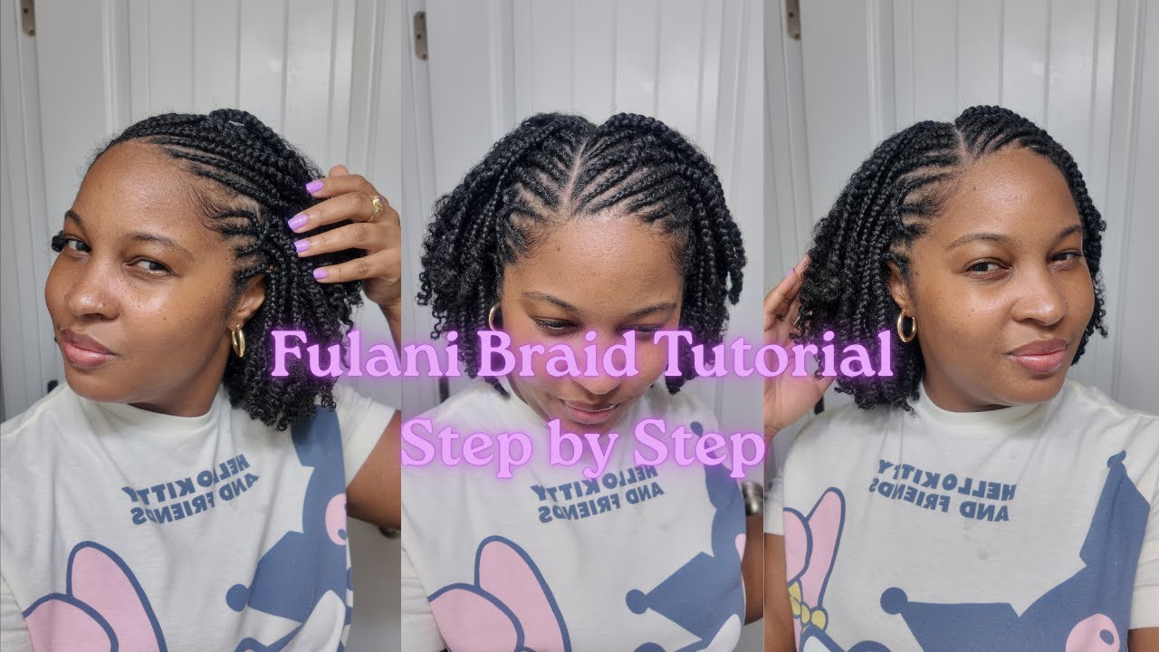 Fulani braids on type 4 natural hair: A step-by-step tutorial