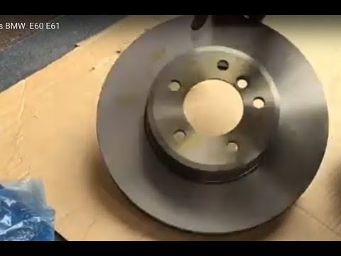 OE Replacement 2006 2007 BMW 530Xi Rotors Metallic Pads F+R