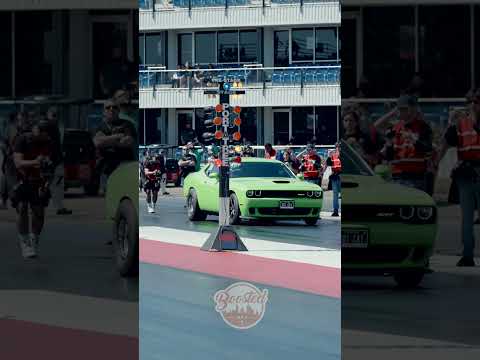 Dodge Hellcat SRT on Nitrous run a 8.5 sec 1/4 mile  at TX2K24