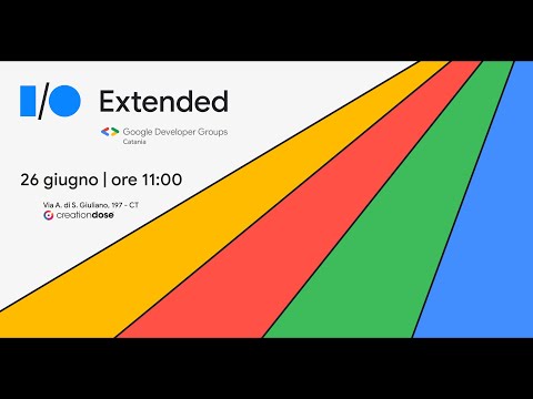 Google I/O Extended Catania