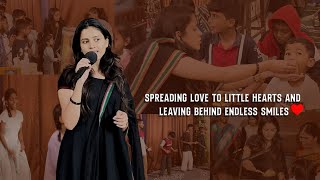 Spreading Love To Little Hearts And Leaving Behind Endless Smiles Thanuja Puttaswamy Official
