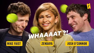 Des effets spéciaux pour les scènes de tennis ?! - Interview Challengers avec Zendaya !