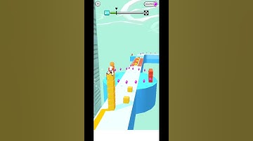 CUBE SURFER 3D ( Android İOS GAMEPLAY WALKTHROUGH )  #shorts