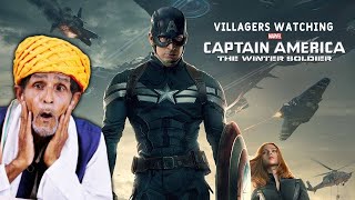 Villagers React to Captain America: The Winter Soldier (2014)  MCU Phase 2 SHOCKER! React 2.0