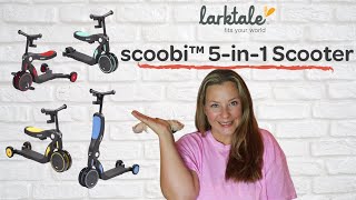 Larktale Scoobi 5-in-1 Scooter | Tricycle | Balance Bike | MUST HAVE GIFT OF 2020