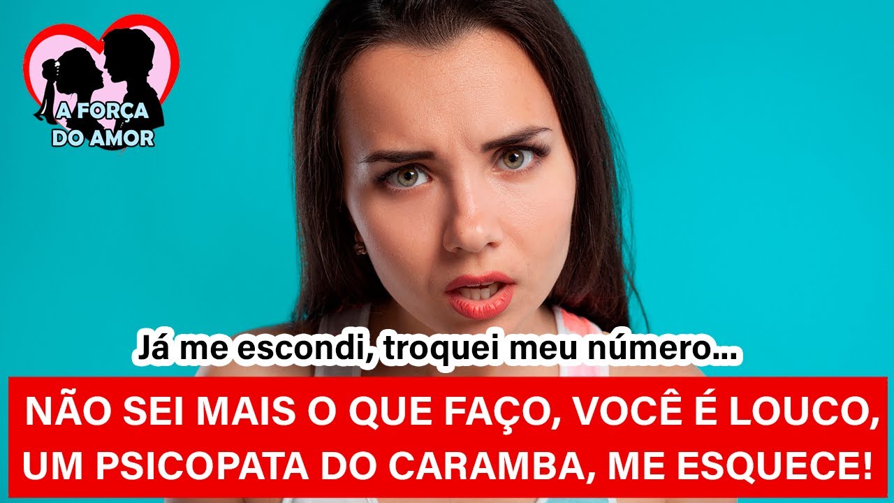 NÃO SEI O QUE FAÇO , VOCÊ É LOUCO, UM PSICOPATA DO CARAMBA, ME ESQUECE! |RENATO GAUCHO|
