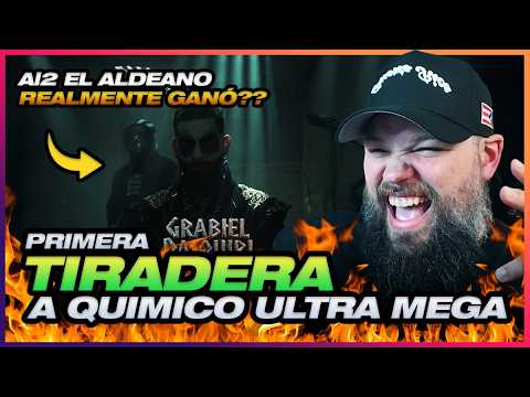 PRIMERA VEZ escuchando "Grabiel Daiquirí" de Al2 El Aldeano || TIRADERA FUERTE a Quimico Ultra Mega!