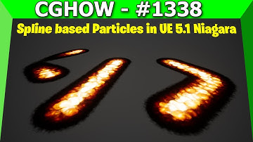 Spline Based Particles in Unreal Engine 5.1 Niagara: Showcase