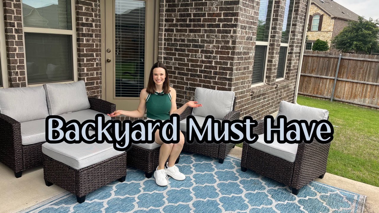 Best Amazon Find: JORVIMAX 4-Piece Patio Sofa Review 