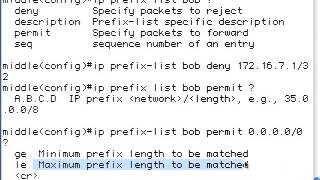 OSPF route filtering and area border routers