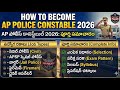 AP Police Constable 2026 Full Details | Selection Process | Syllabus | Exam Pattern | Job Types